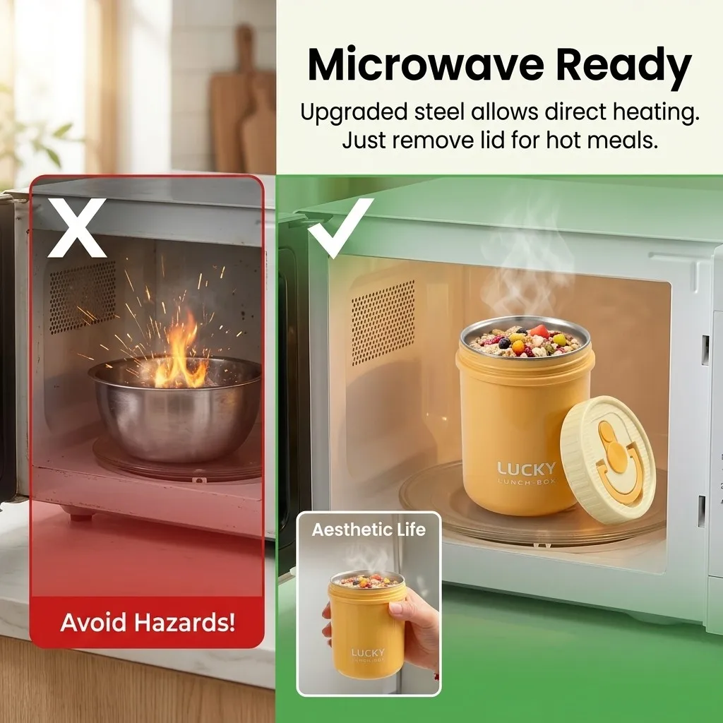 Microwave Safe 304 Stainless S - огляд і ціна Food Storage Oven Safe