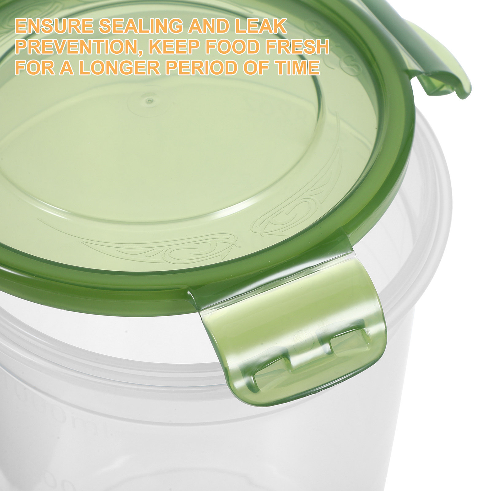 2Pcs Airtight Food Jar PP Plas - огляд і ціна Food Storage Containers