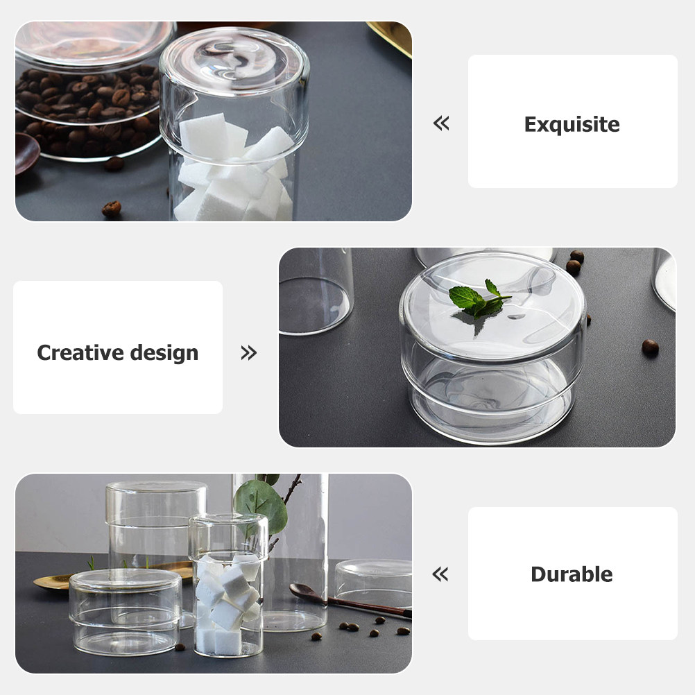 2Pcs Premium Transparent Glass - огляд і ціна Food Storage Containers
