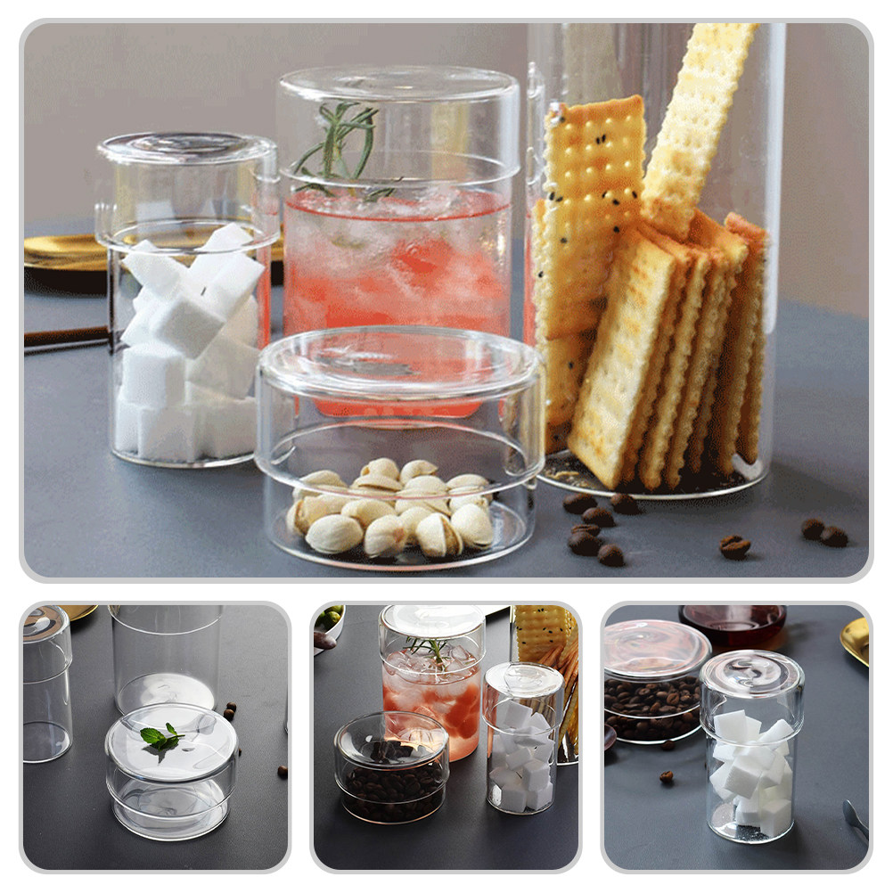 2Pcs Premium Transparent Glass - огляд і ціна Food Storage Containers