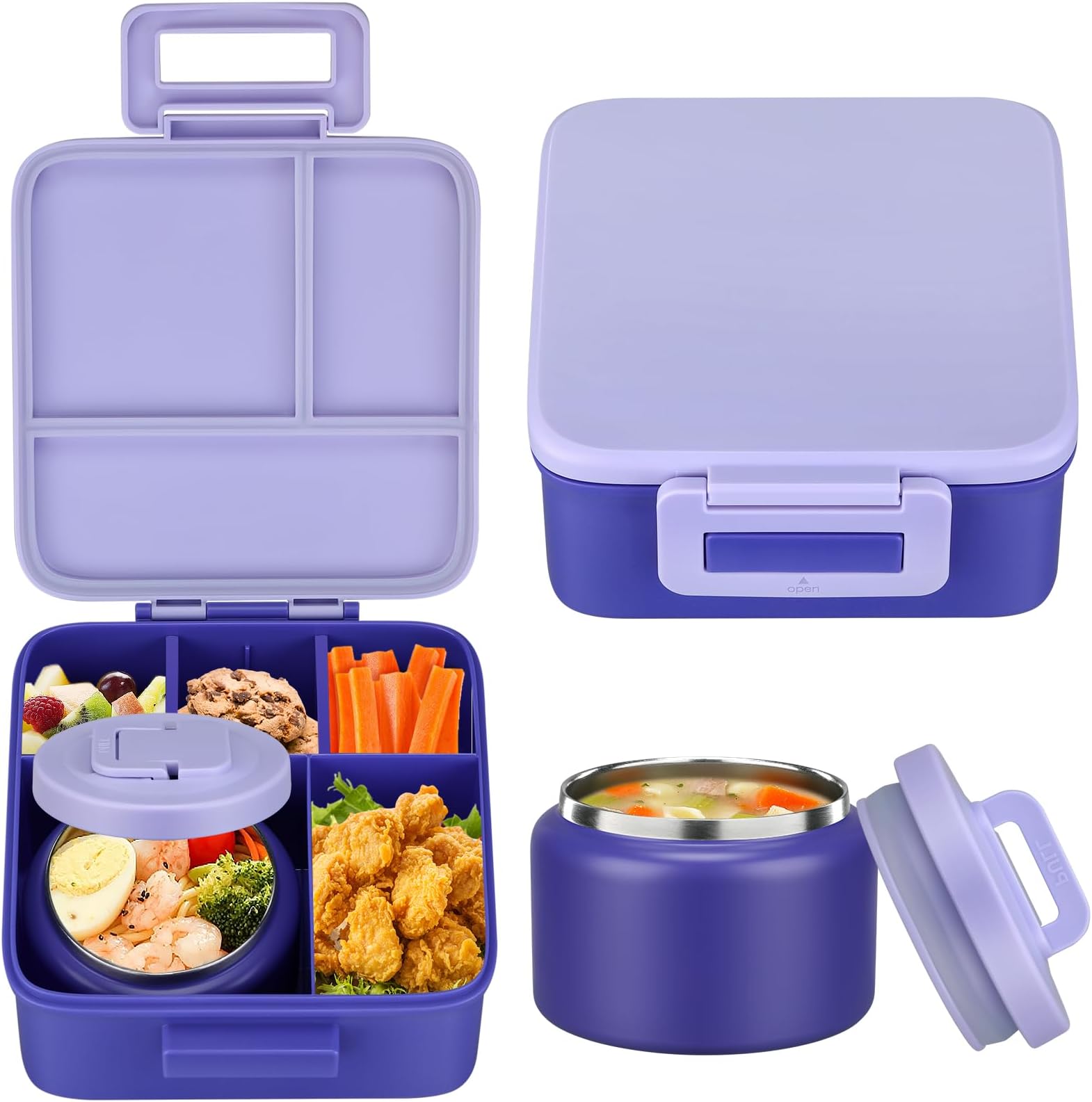 1 Set Bento Lunch Box for Kids - огляд і ціна Food Storage Oven Safe