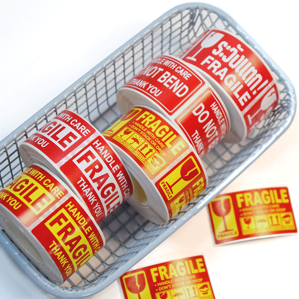 250Pcs Fragile Warning Sticker - огляд і ціна Food Storage Labels