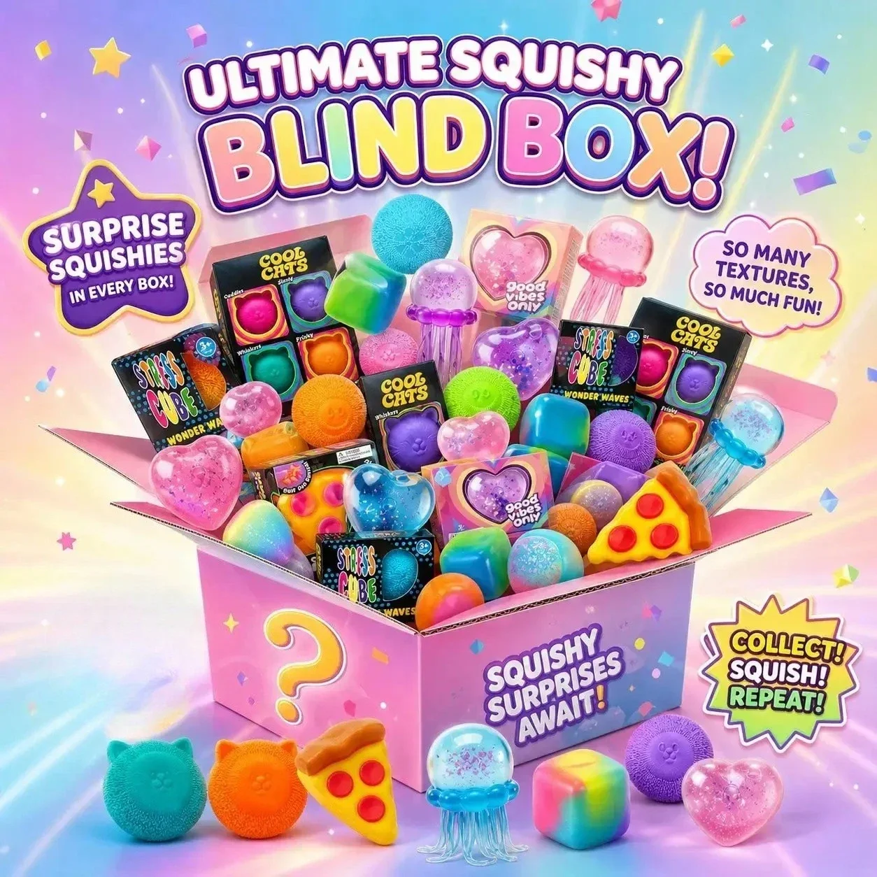 120+ Mystery Fidget Toy Blind  - огляд і ціна Food Storage Bag