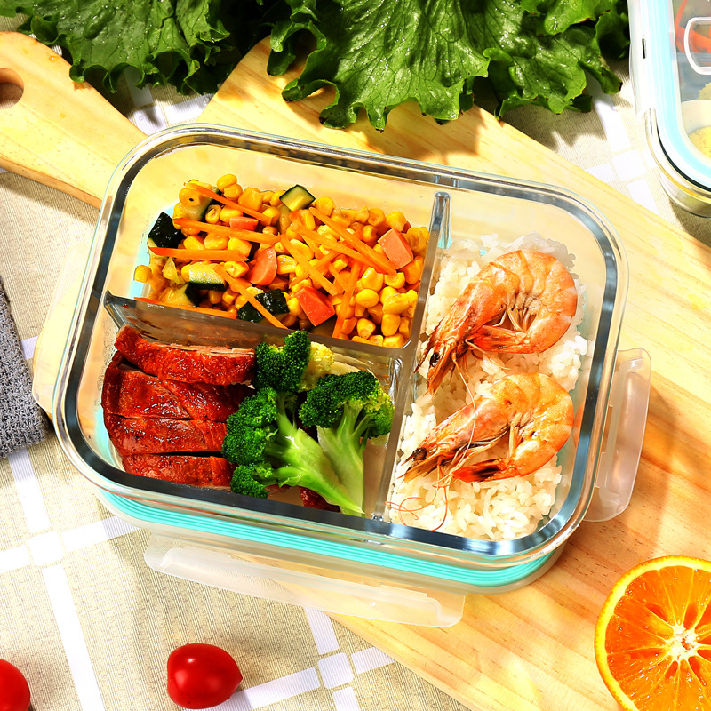 Glass Fresh-Keeping Box high B - огляд і ціна Food Storage Oven Safe