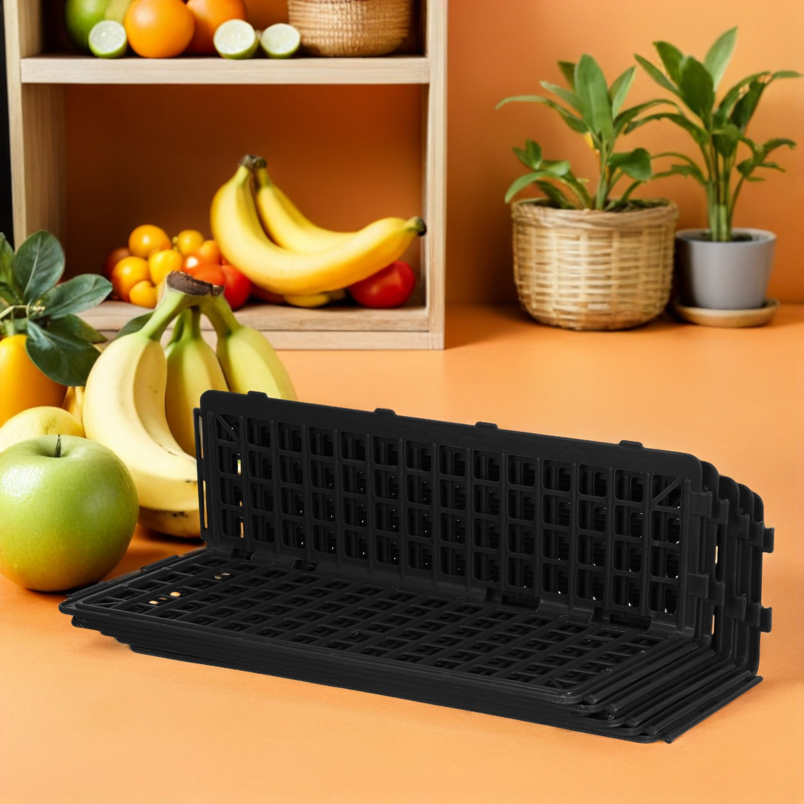 6Pcs Supermarket Shelf Guardra - огляд і ціна Food Storage With Dividers