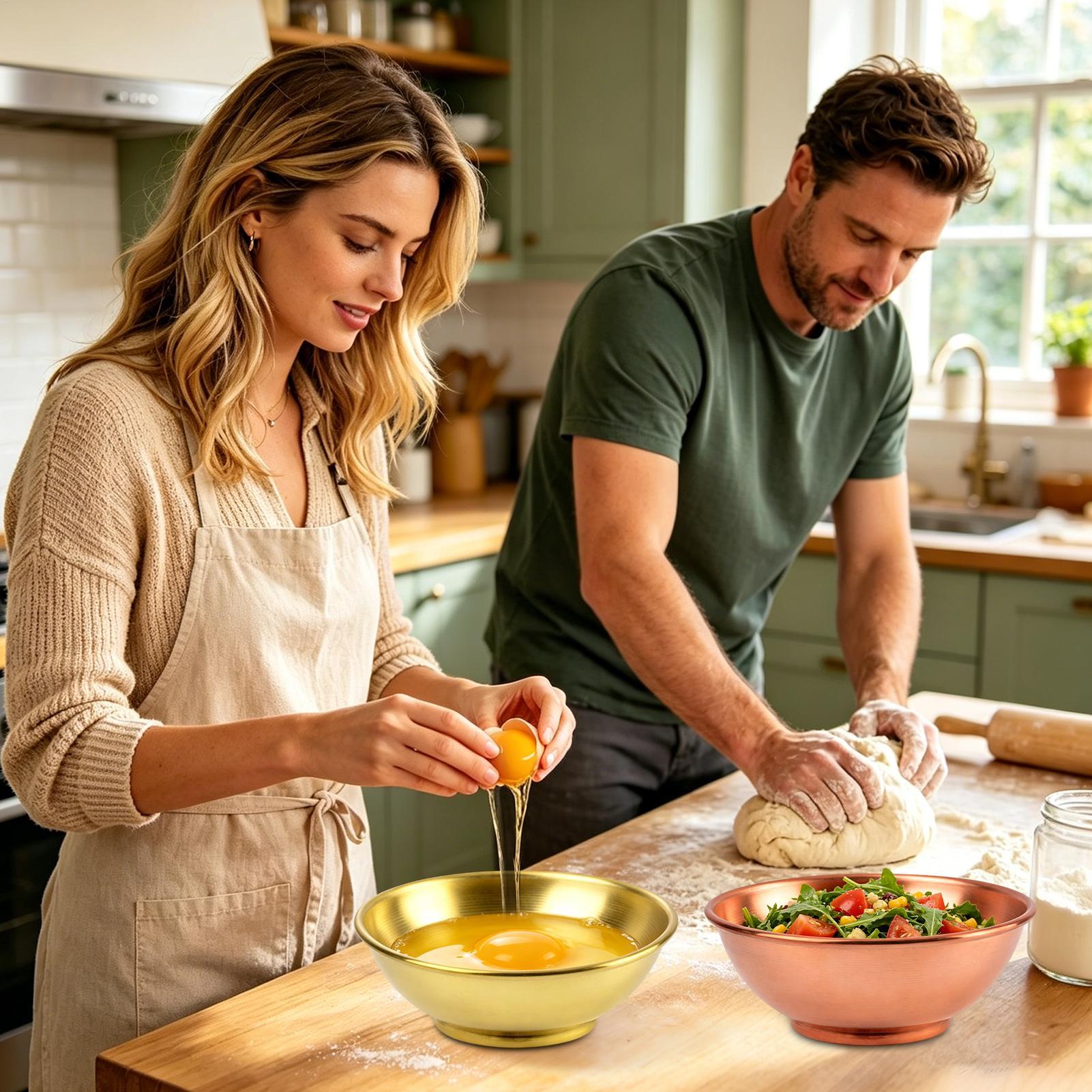 Copper Bowl Large Storage Cont - огляд і ціна Food Storage Meals