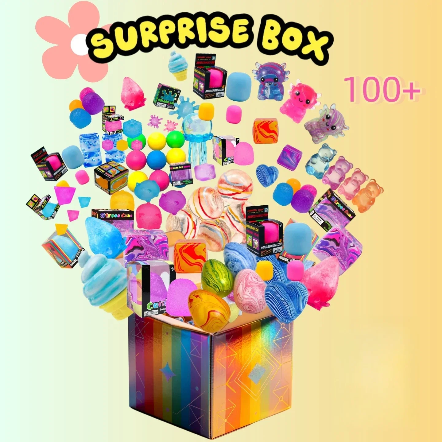 100+Mystery Fidget Toy Blind B - огляд і ціна Food Storage Bag