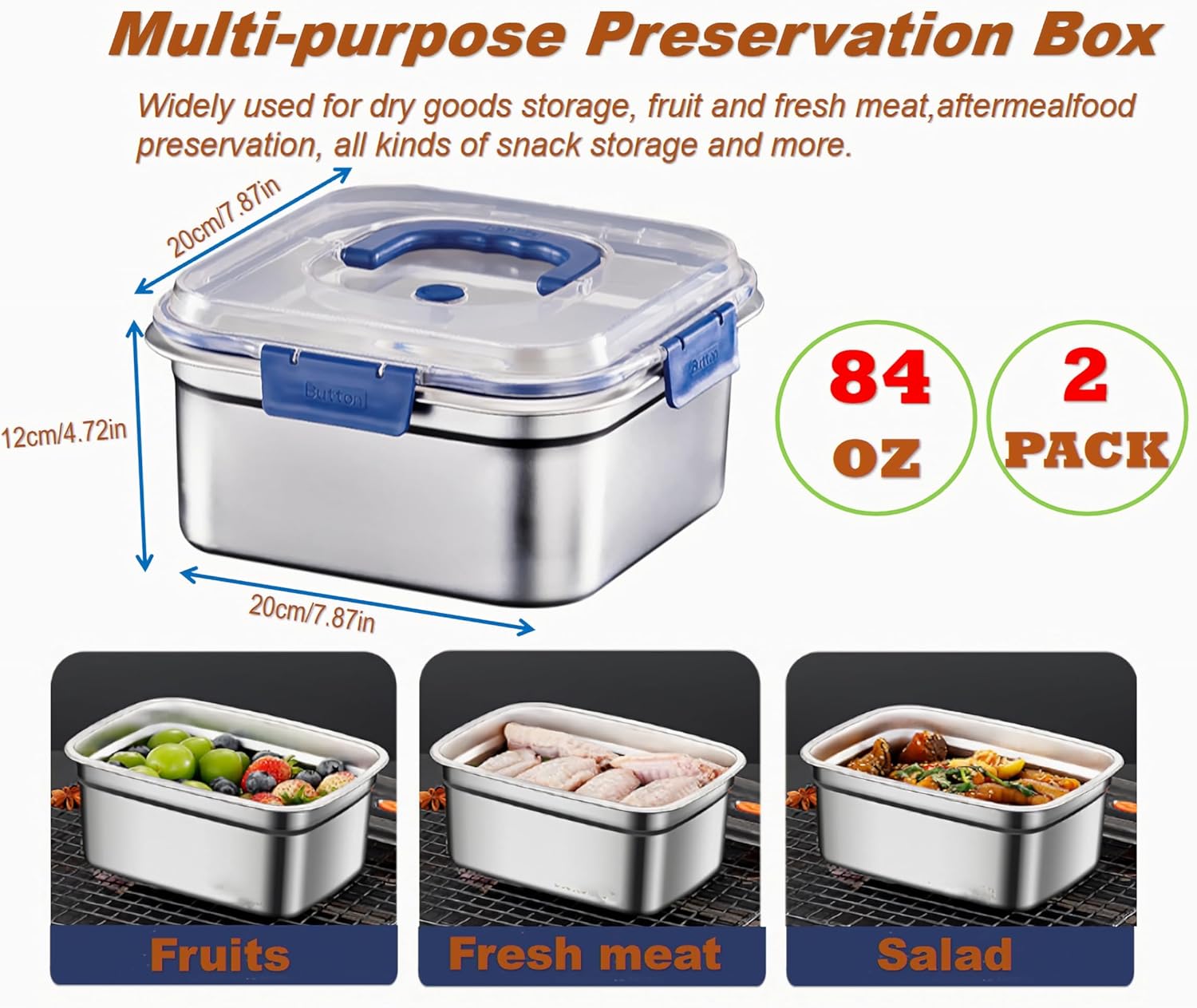 Leakproof Stainless Steel Food - огляд і ціна Food Storage Oven Safe