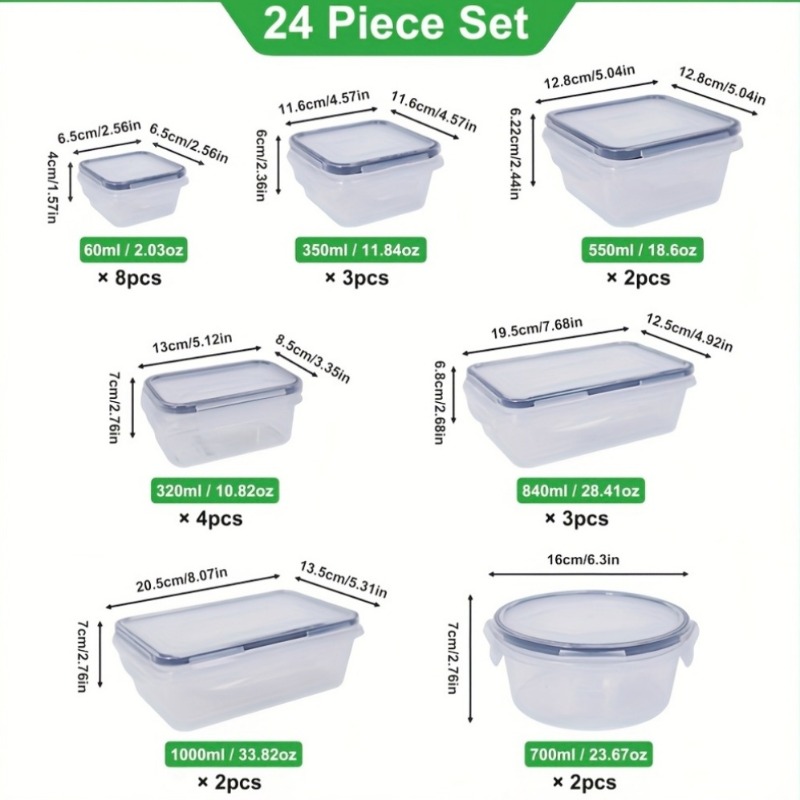 48PCS BPA-Free Food Storage Se - огляд і ціна Food Storage Labels