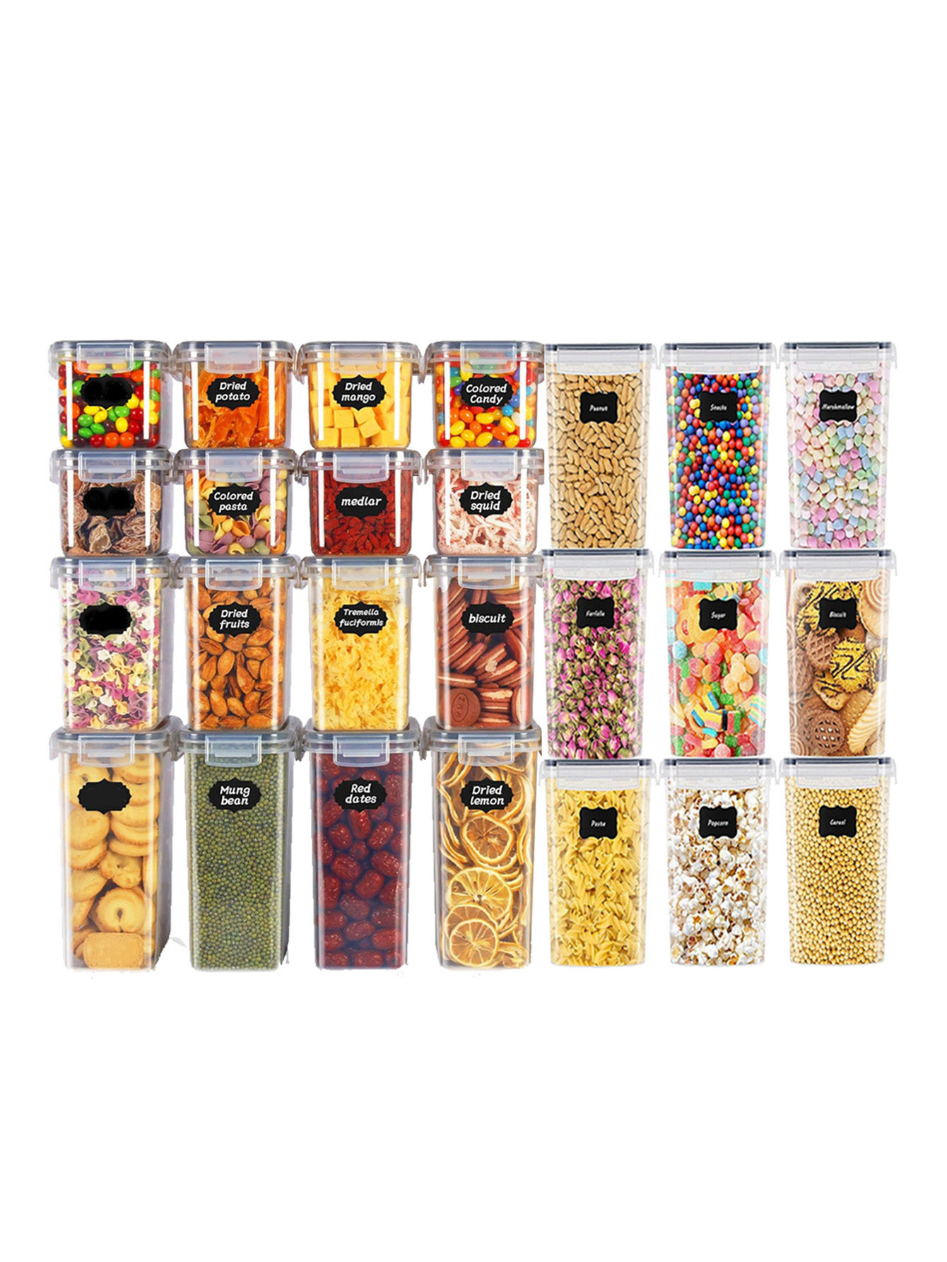 48pcs, Sealed Food Storage Con - огляд і ціна Food Storage Labels